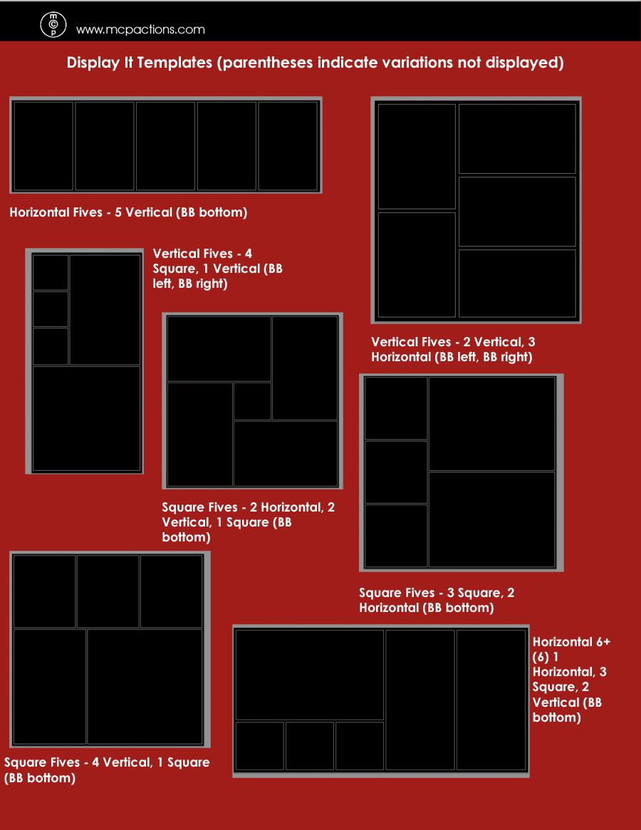 Lightroom Template Presets Display For Web Present For Print Mcp Photoshop Actions And Lightroom Print Templates